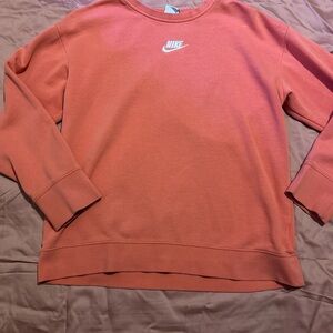Nike Orange Sweatshirt